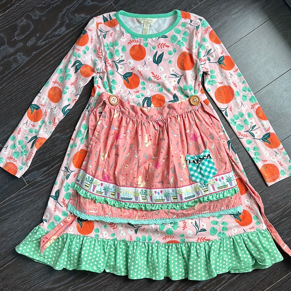 Matilda Jane orange dress size 6
